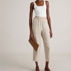 NWOT Quince 100% European Linen Pants